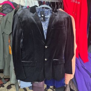 Black Velvet Blazer